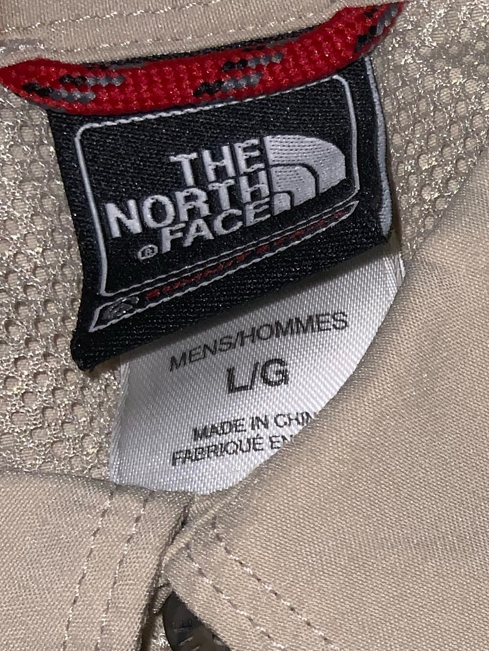 north face summit series hiking shirt button up lightweight mesh pockets mens L - Picture 3 of 7